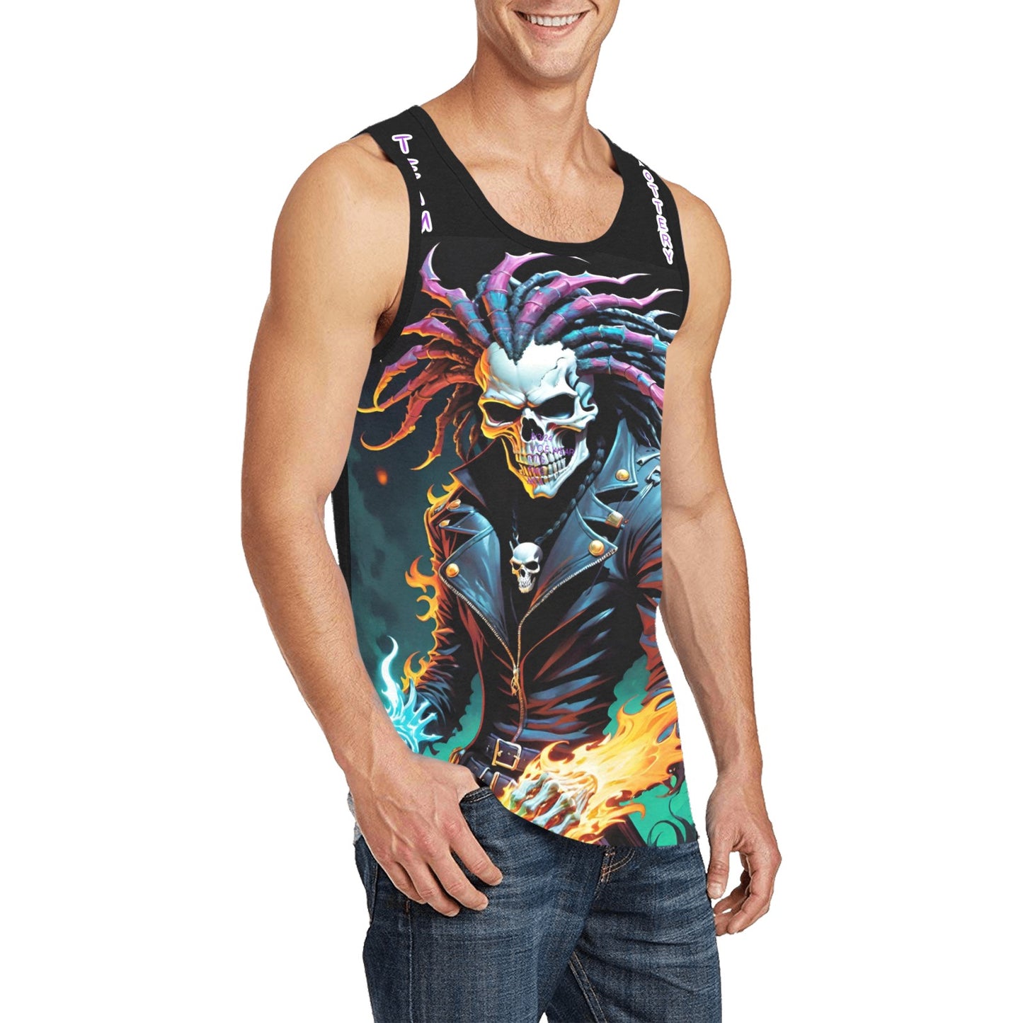 TEAM LOTTERY U.O.E WEAR Men's All Over Print Tank Top (Model T57)