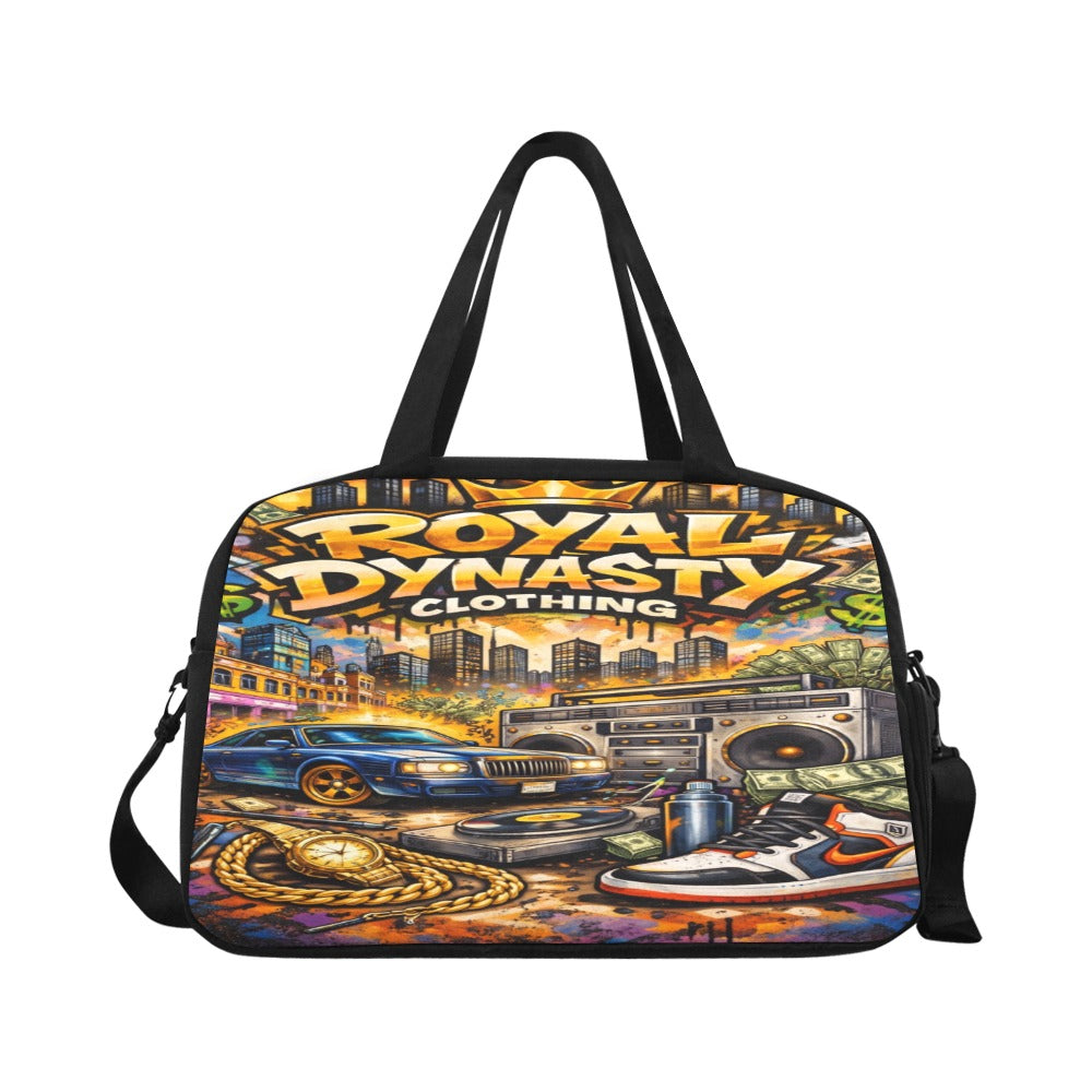 ROYAL DYNASTY BIG MONEY Tote And Cross-body Travel Bag (Model 1671)