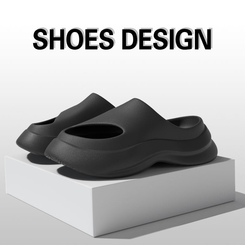Thick Heel Slippers