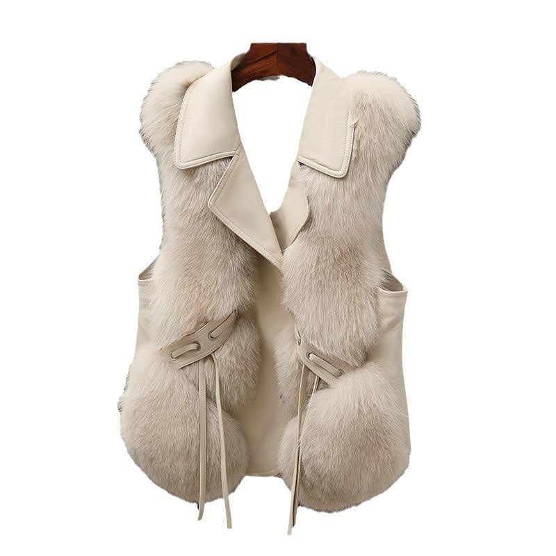 Fur Vest Coat