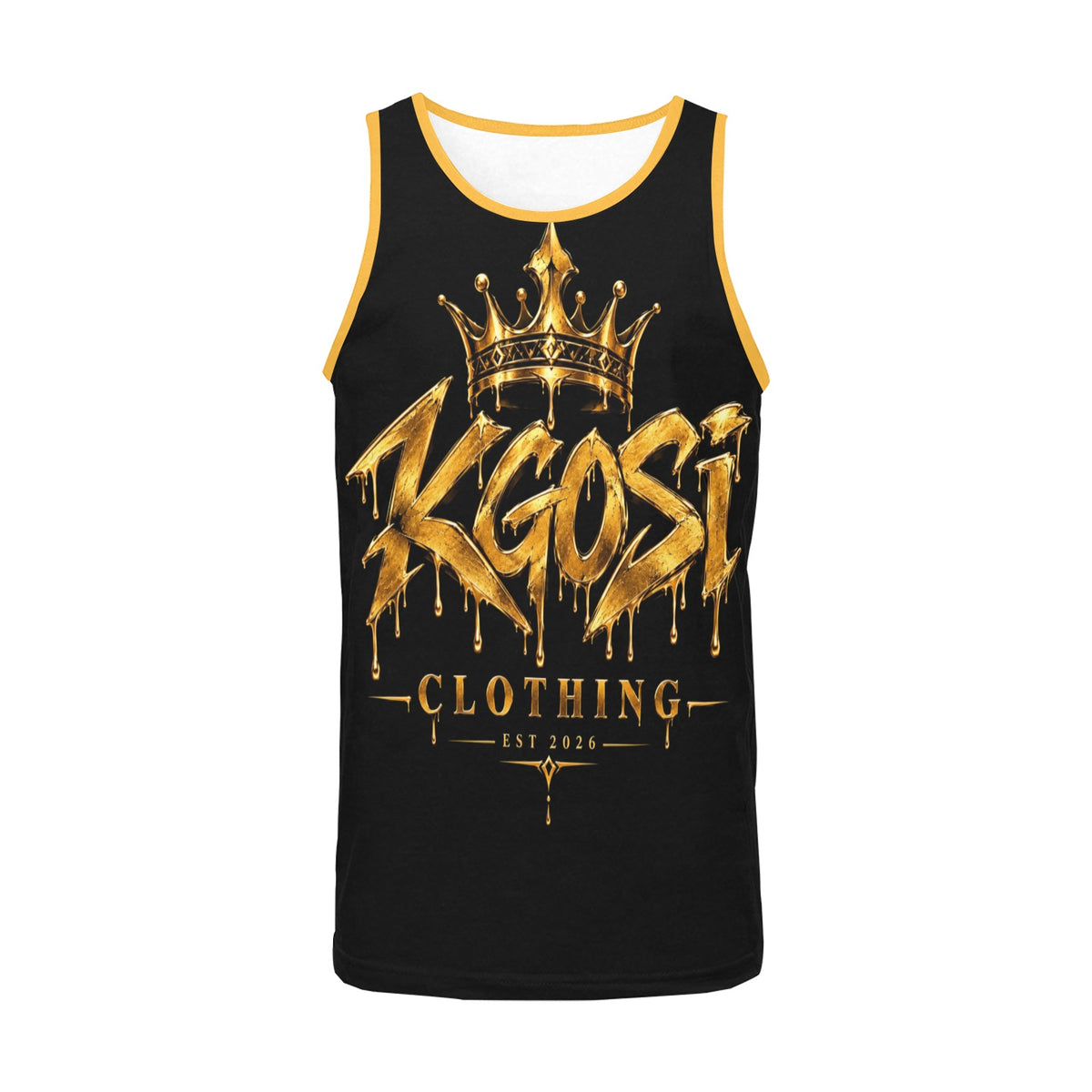 KGOSI Men's All Over Print Tank Top (Model T57)