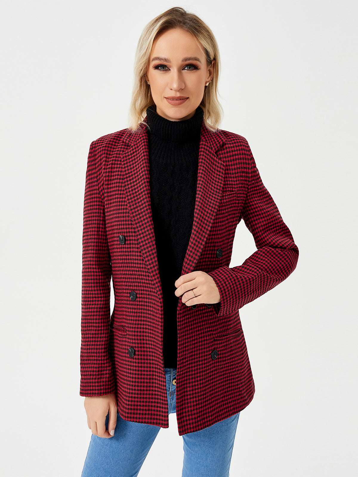 Women's Casual Blazer Jacket