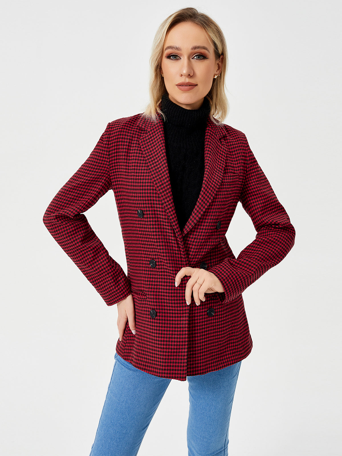 Women's Casual Blazer Jacket