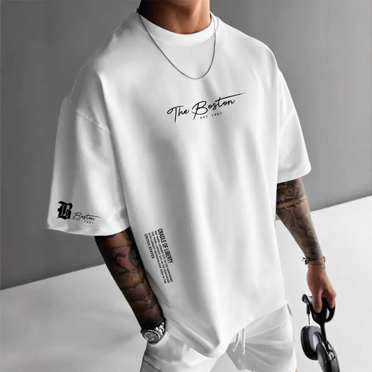 New Men's  Casual Short Sleeve shirt