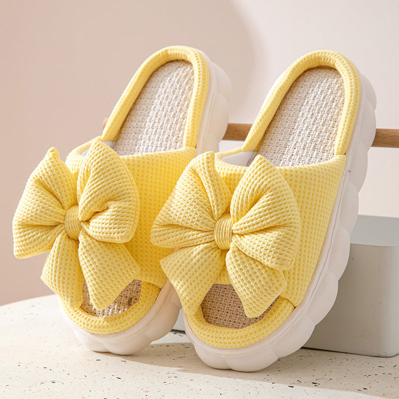 Solid Color  Bow Sandals