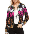 CERTIFIED BADDIE V1 Women's Horizontal Stripes Jacket – Bold Streetwear