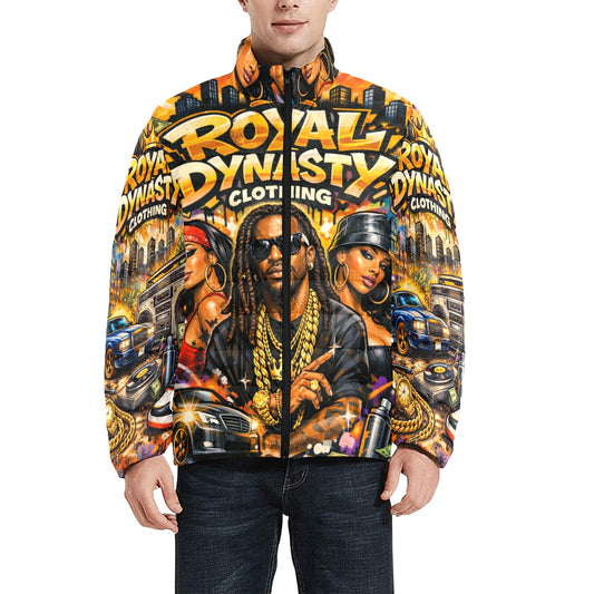 ROYAL DYNASTY BIG MONEY Men's Lightweight Bomber Jacket(ModelH41)