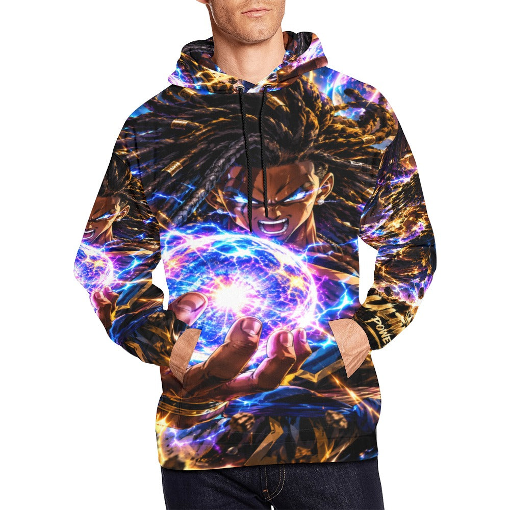 Men's All-Over Print Hoodie - Kairo Vant
