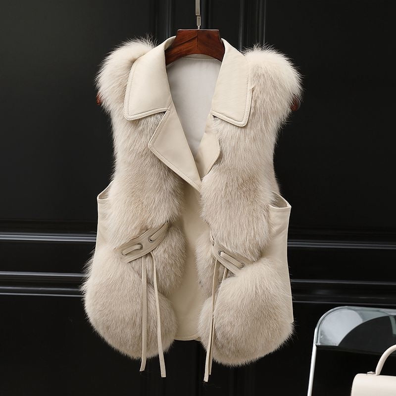 Fur Vest Coat