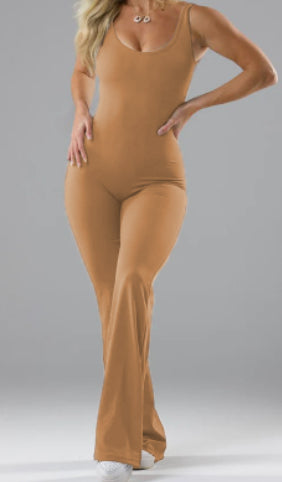 Slim Fit backless Jumpsuit
