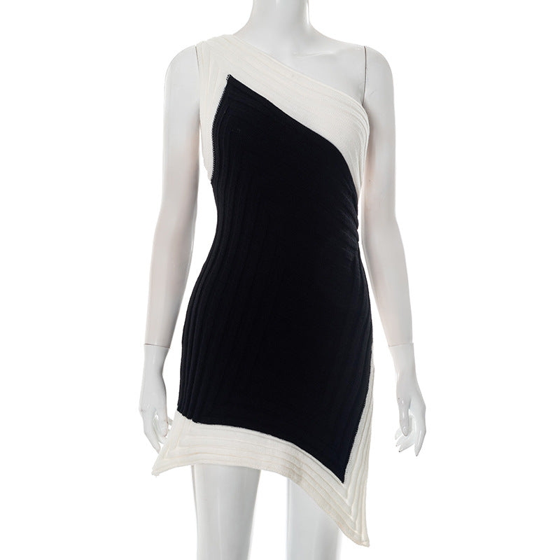 Waist-tight Slit Skirt