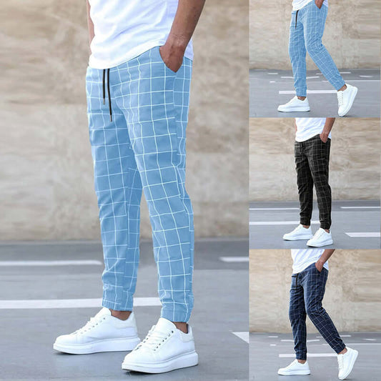 Trending mens plaid pants