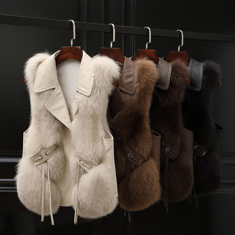 Fur Vest Coat