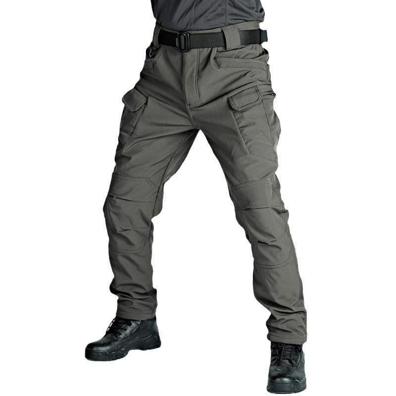 Tactical  Men's Fleece-lined Waterproof Shark Skin Pants