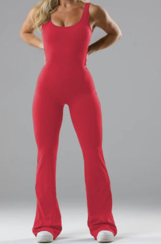 Slim Fit backless Jumpsuit