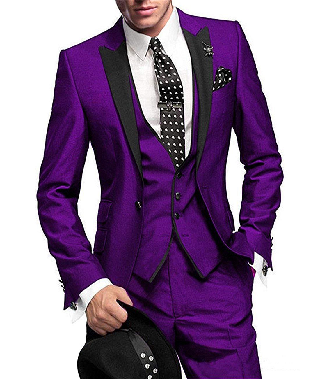 Men's Three-piece Best Man Wedding Suit