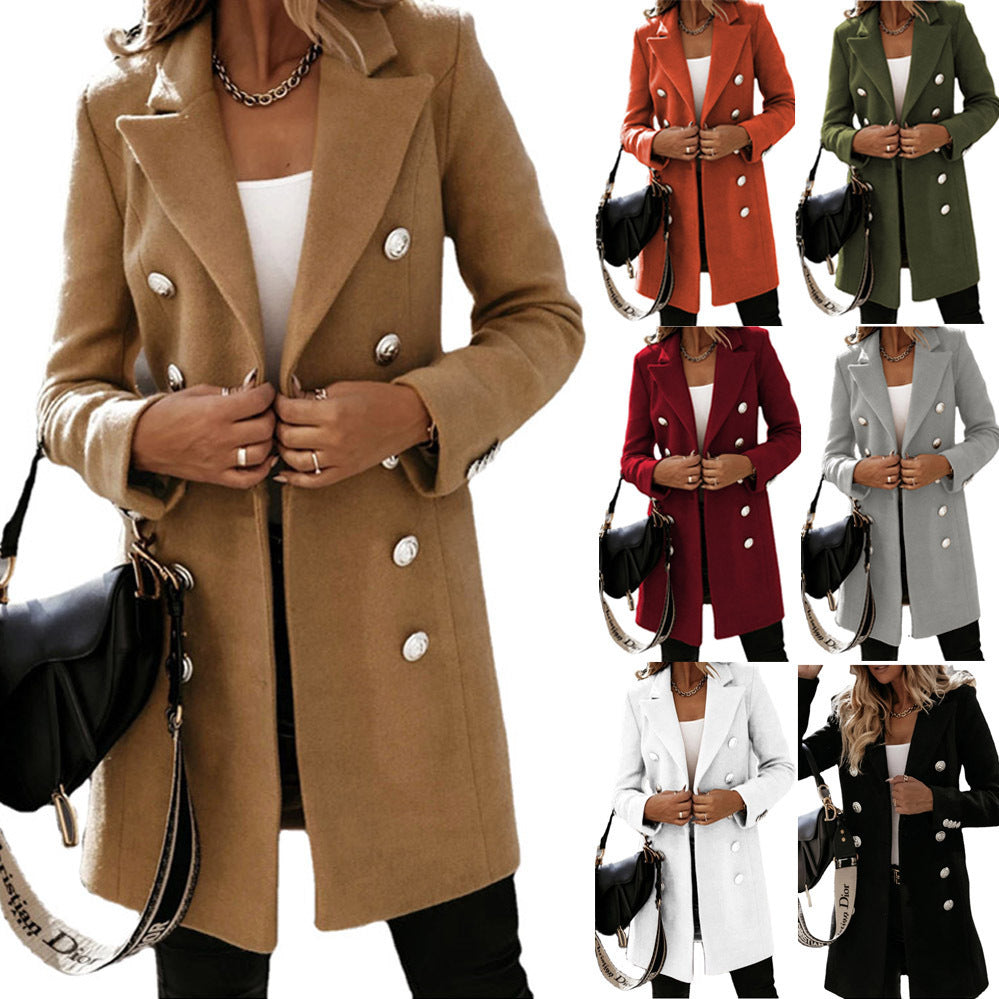 Fashion Turndown Collar Jacket For Women