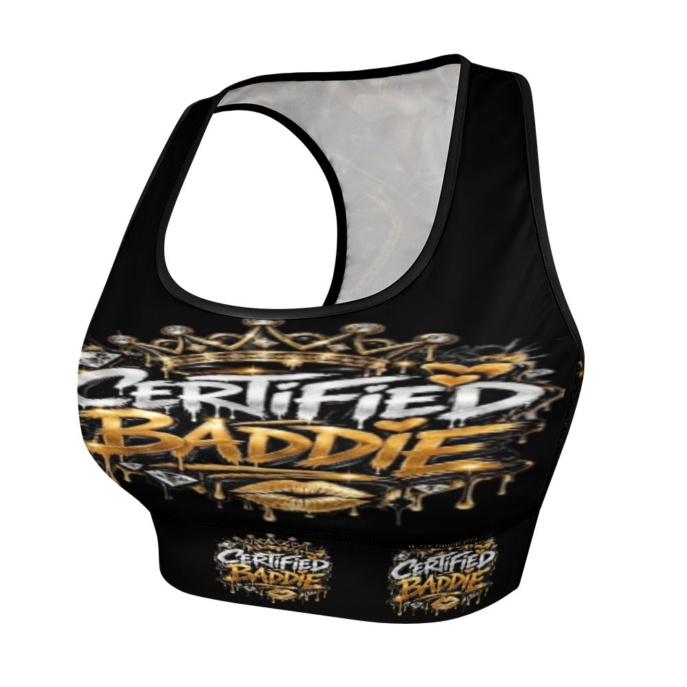 CERTIFIED BADDIE Women's Yoga Set with Shorts – Premium Activewear