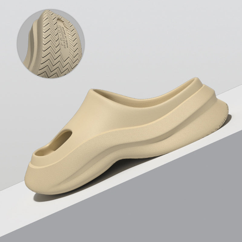 Thick Heel Slippers