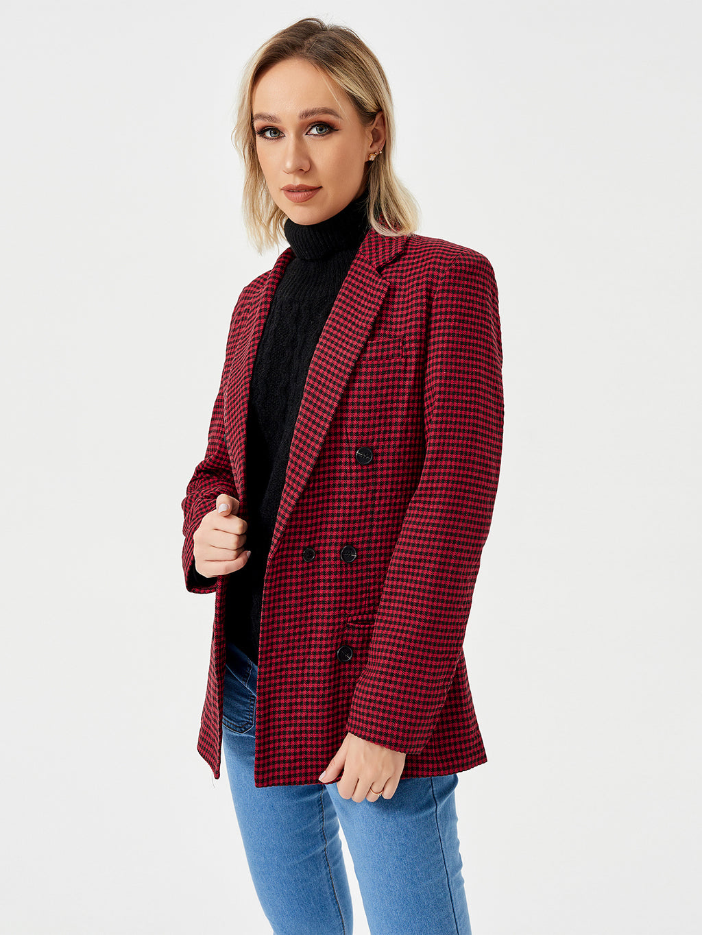 Women's Casual Blazer Jacket