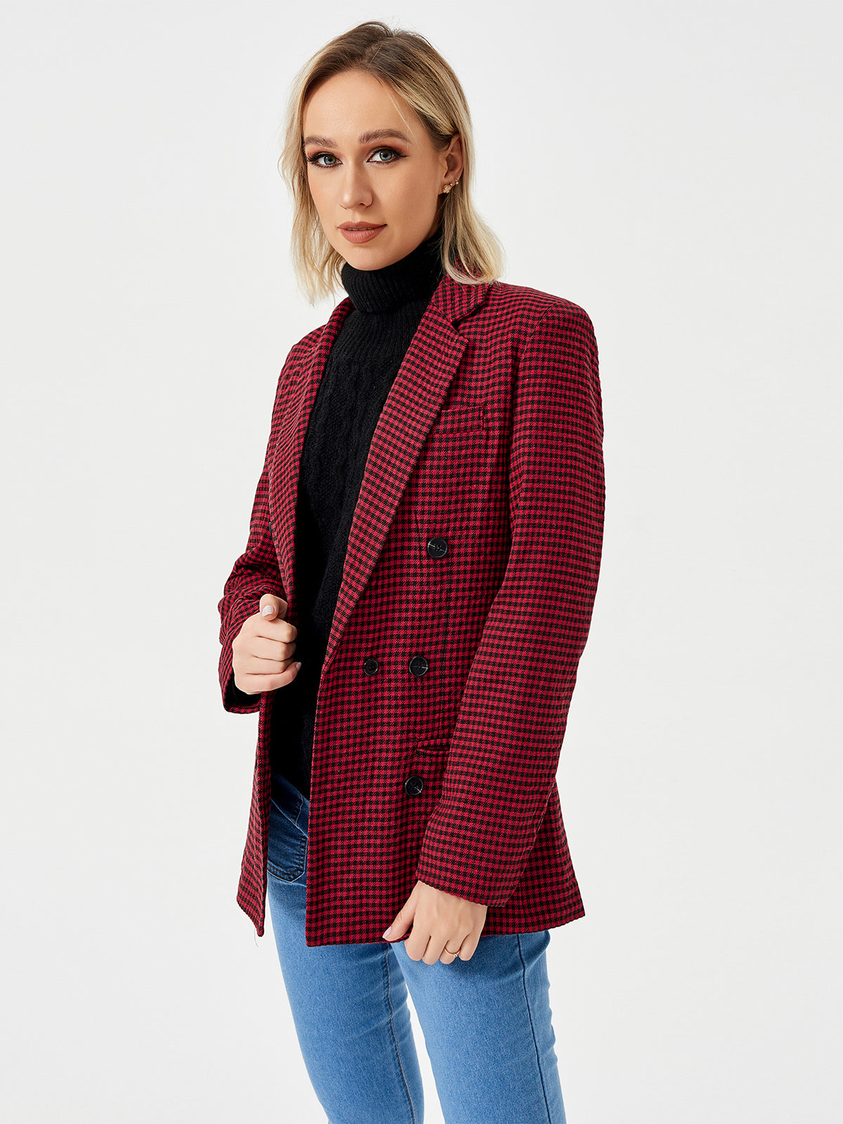 Women's Casual Blazer Jacket