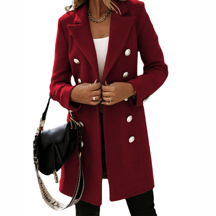 Fashion Turndown Collar Jacket For Women