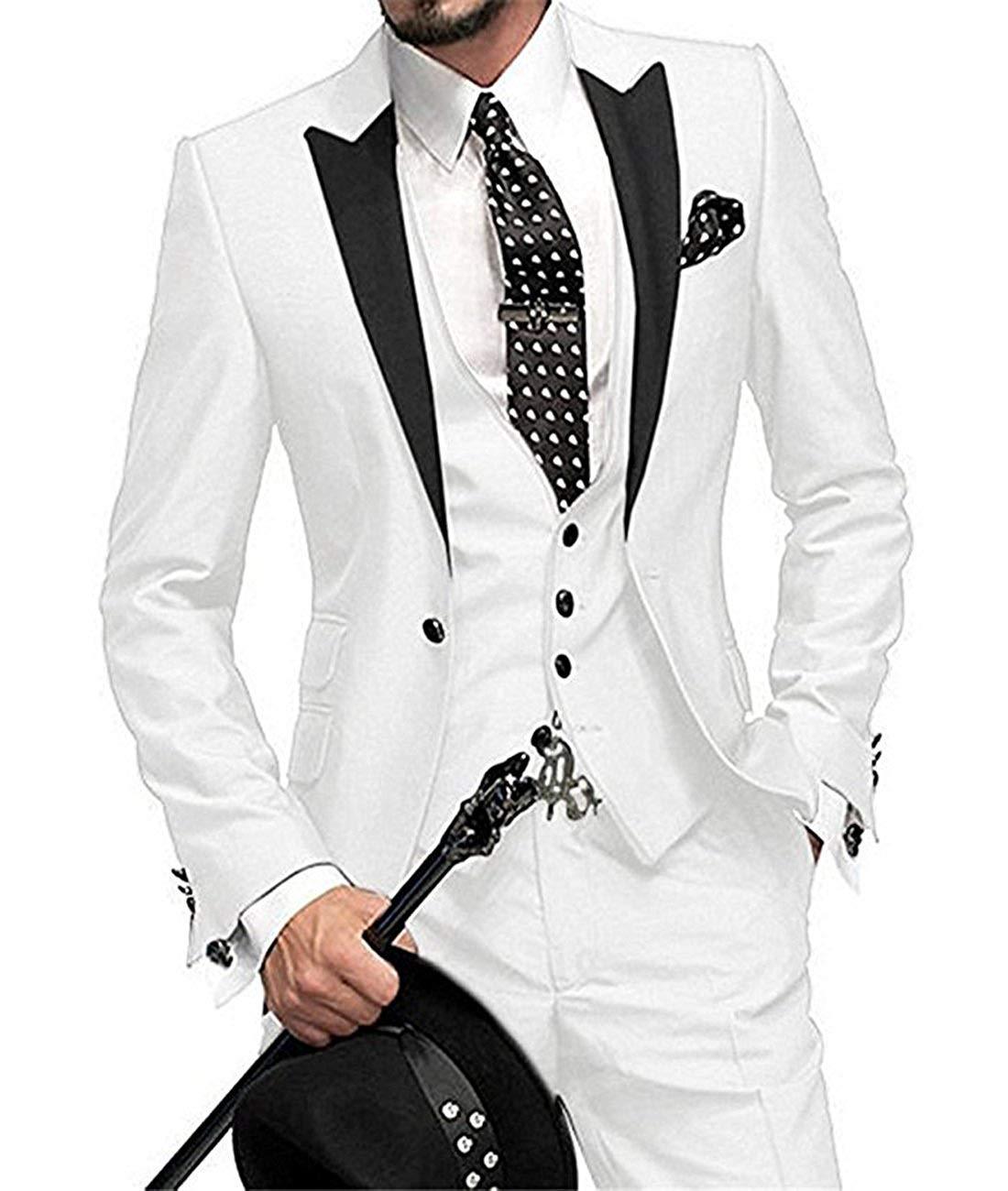 Men's Three-piece Best Man Wedding Suit