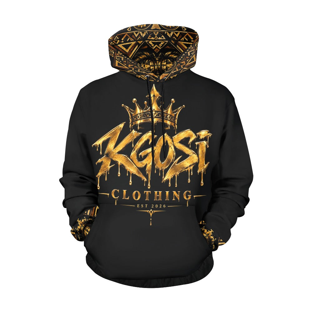 KGOSI Women's All Over Print Hoodie (Model H13)