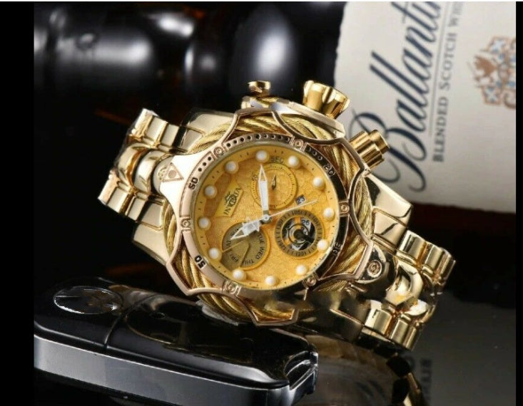 Prestigious Men's Quartz Watch