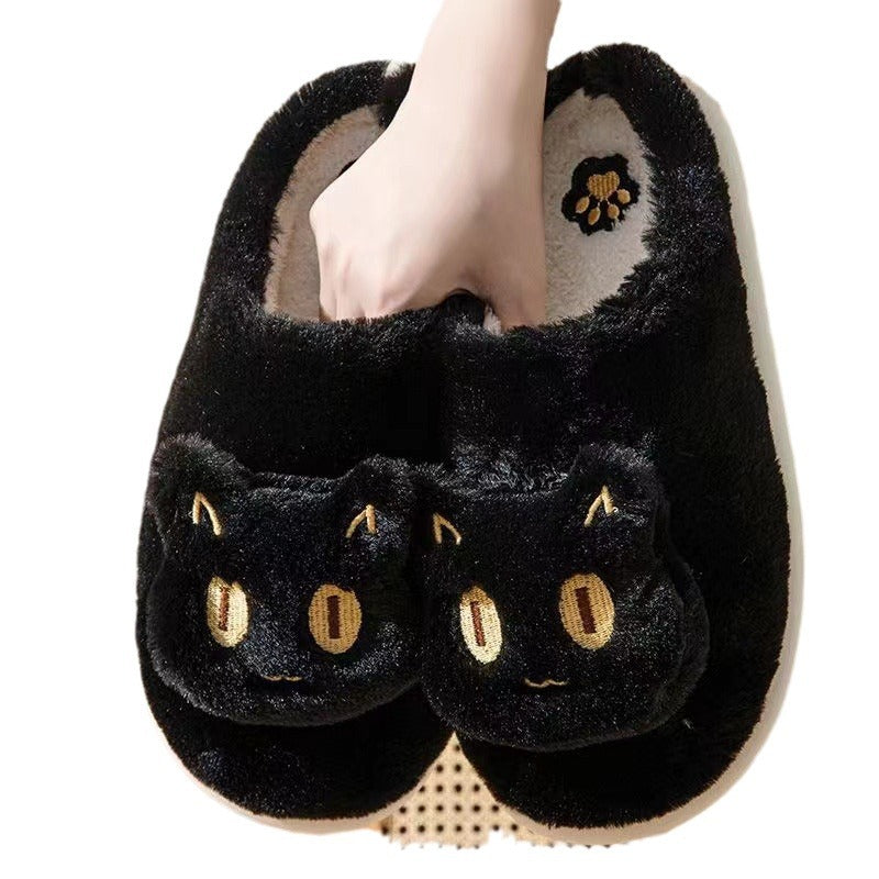Soft Plush kitten Slippers