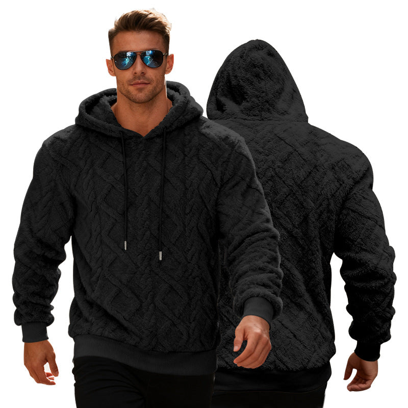Plush Hooded Sweatshirt