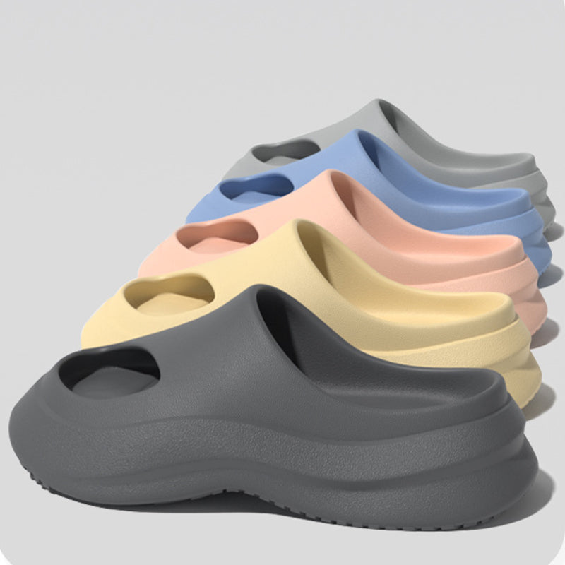 Thick Heel Slippers