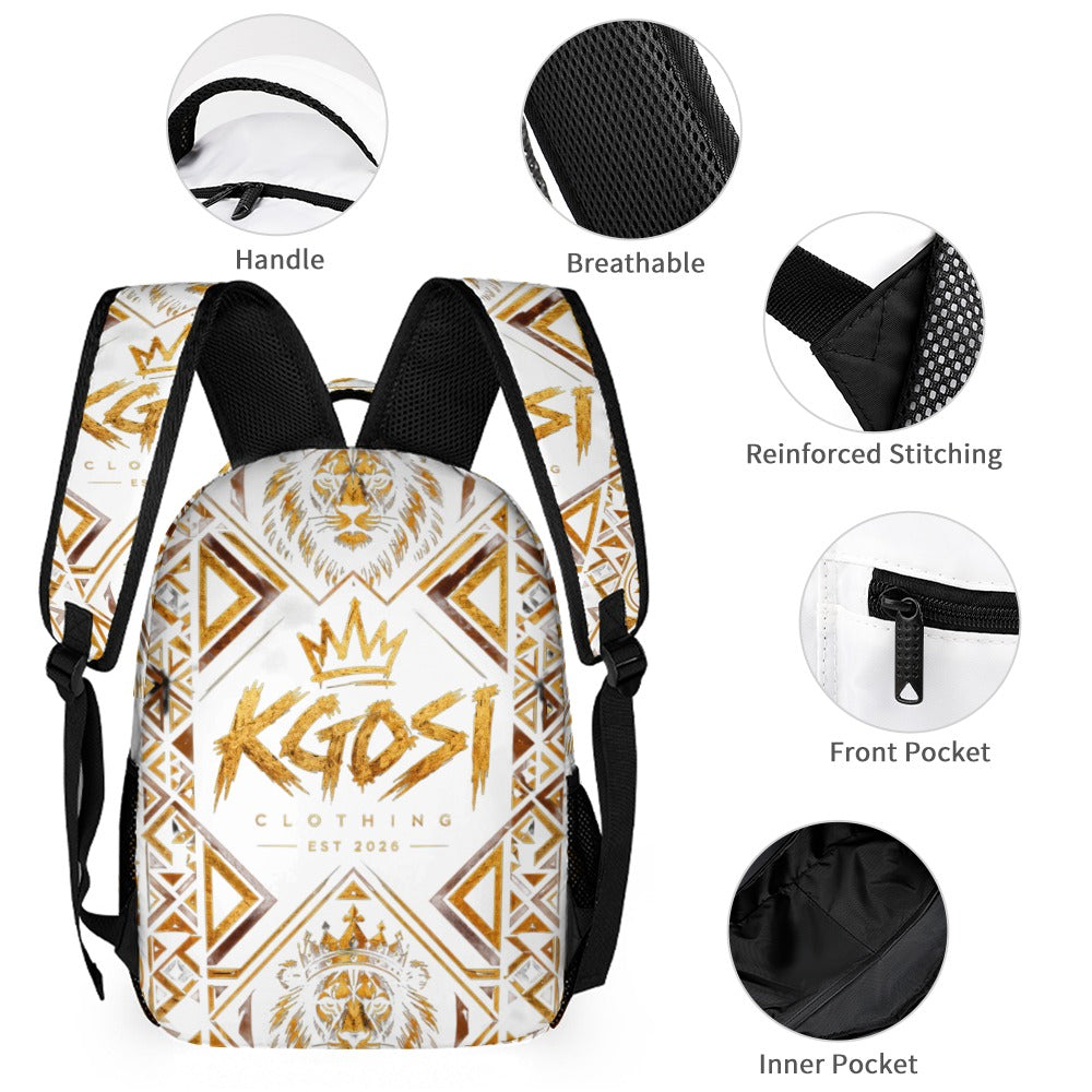 KGOSI Three-Piece Moneypack, Lunch Bag & Pencil Case Set