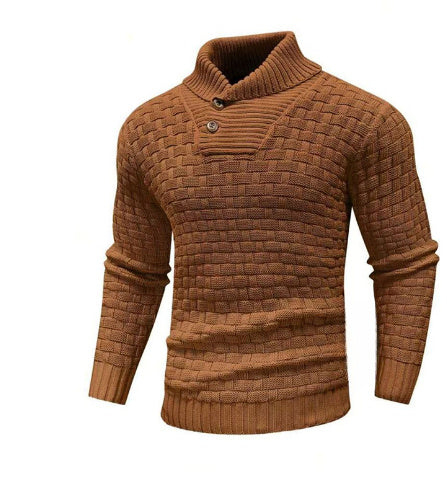 Men's Slim Turtleneck Sweater