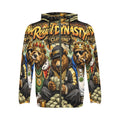 RDC LIT BEAR Men's All Over Print Full Zip Hoodie (Model H14)