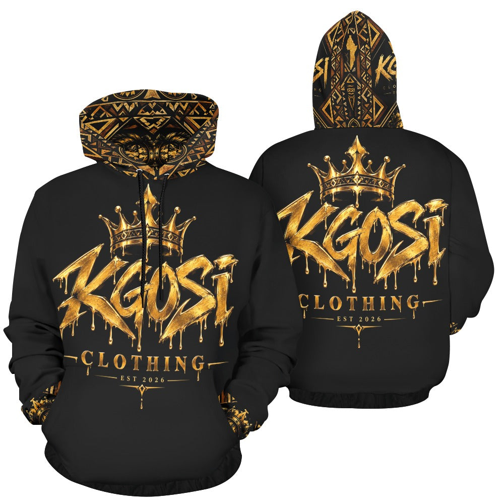KGOSI Women's All Over Print Hoodie (Model H13)