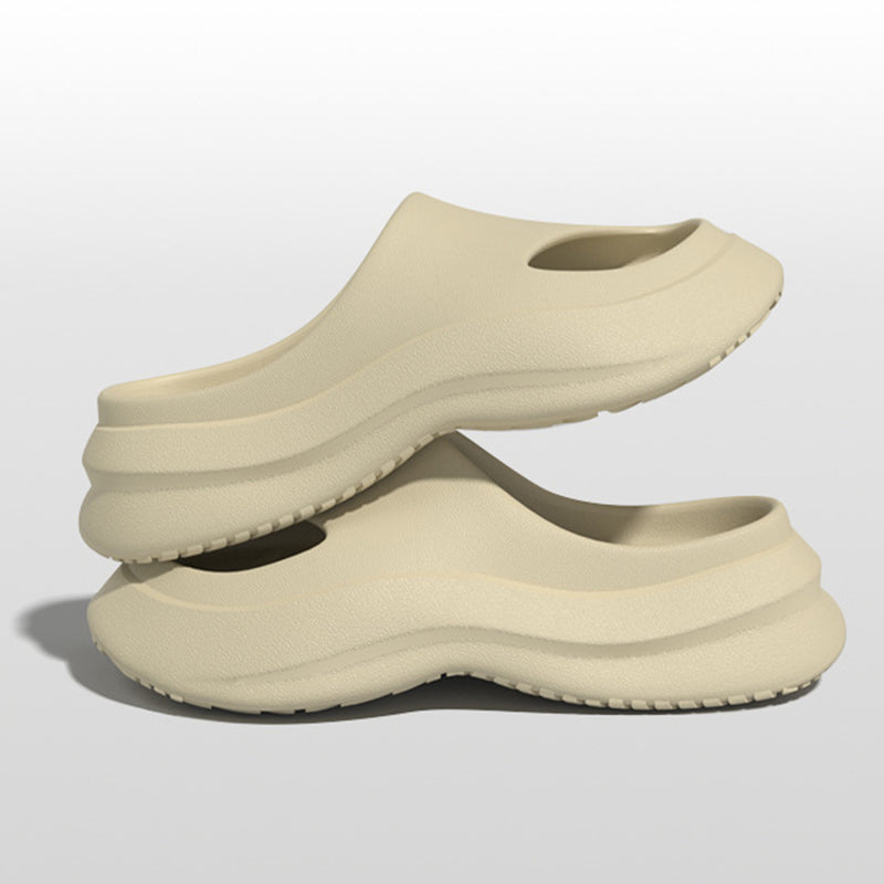 Thick Heel Slippers