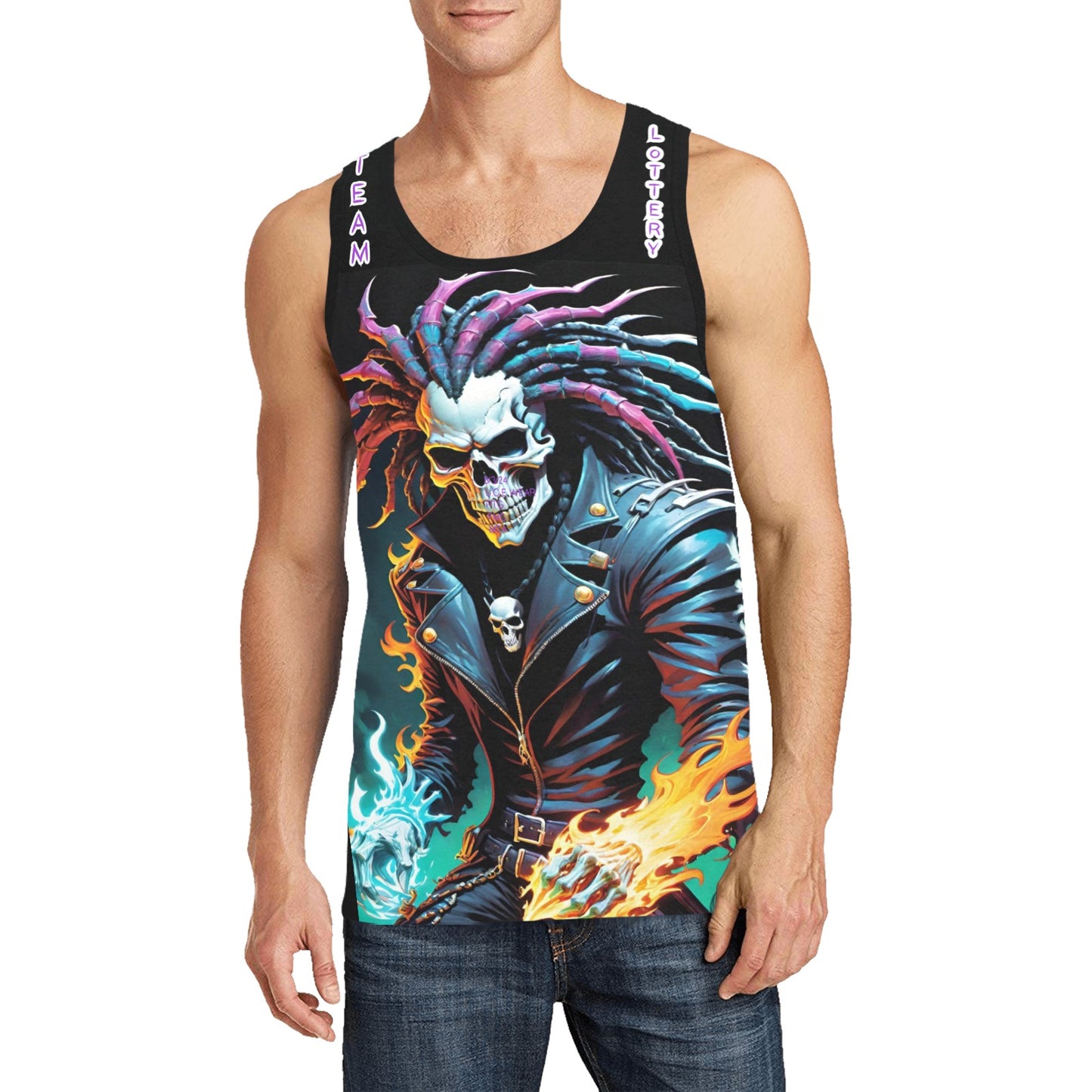 TEAM LOTTERY U.O.E WEAR Men's All Over Print Tank Top (Model T57)