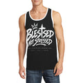 Blessed Not Stressed Men's Relaxed-Fit Printed Tank Top
